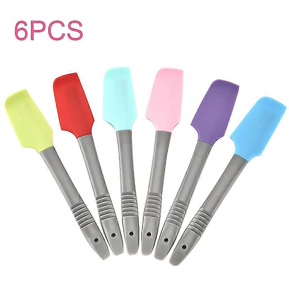 6pcs/set Mixing Baking Kitchen Tools Non Stick Home Mini Silicone