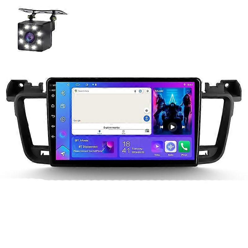 Car Radio Android for Peugeot 508 508SW 2011-2018 Video Player Wireless Carplay Android Auto Head