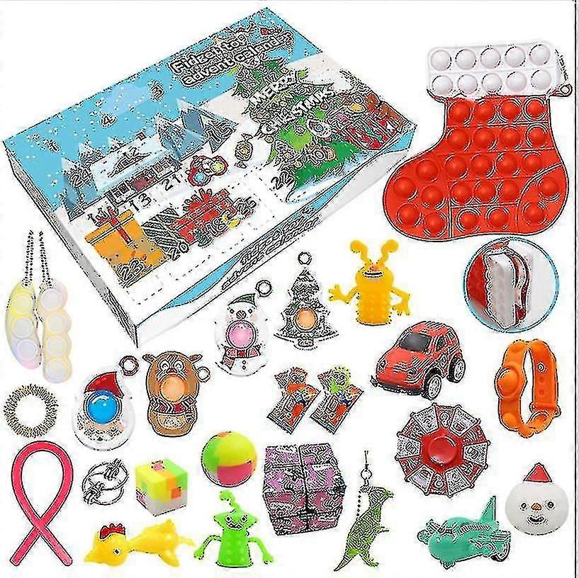 Advent Fidget Toys Stress Relief Fidget Toy Blind Box Kids