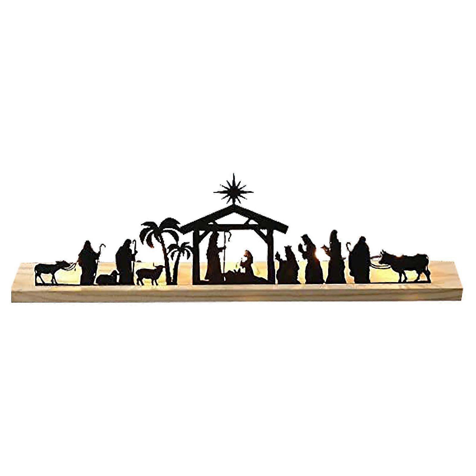 Nativity Scene Nativity Sets For Indoor Metal Nativity Set With Base Nativity Set Tree Nativity For Table Ra