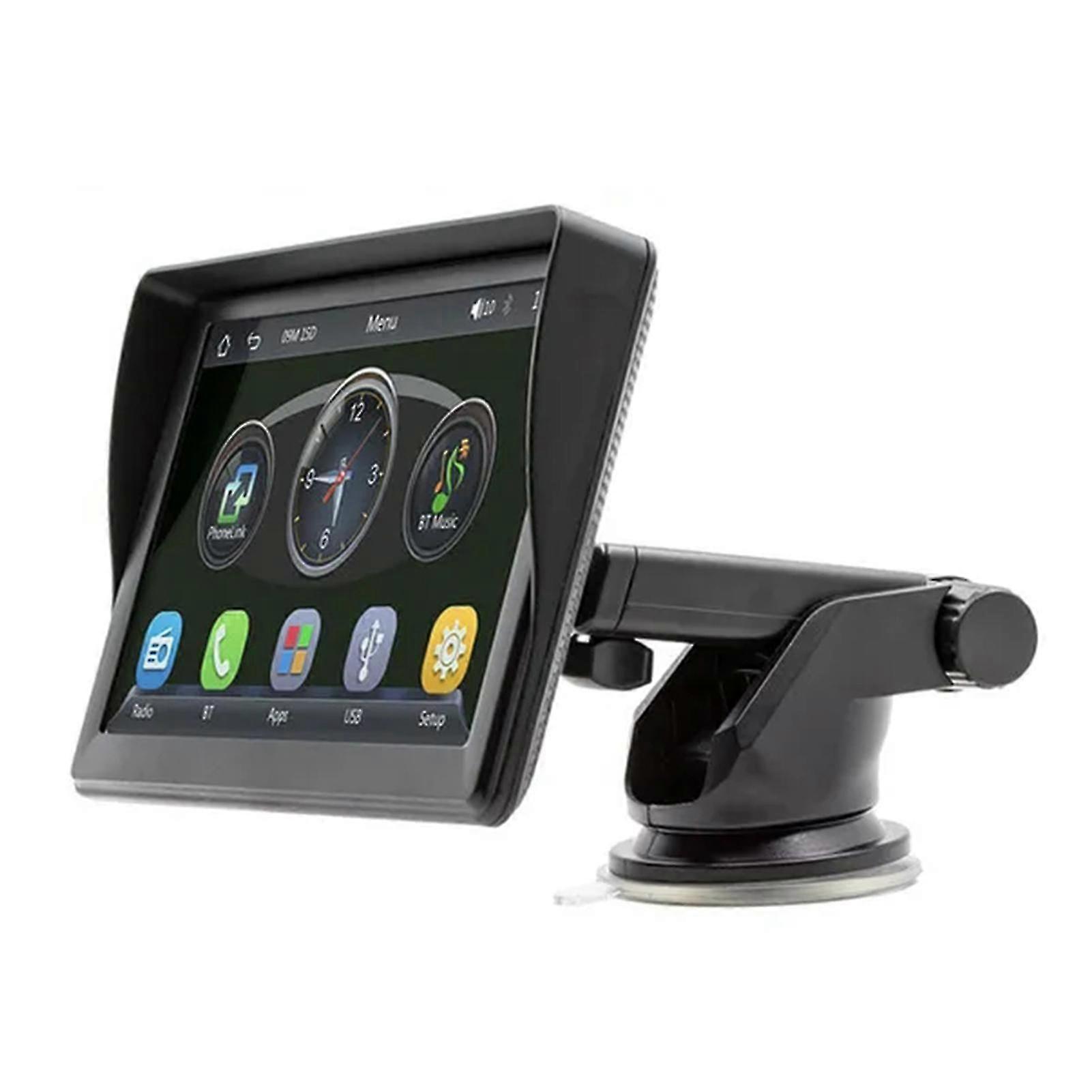7-inch Screen Wireless Carplays Player With Suct Duty S Player Adapter For Suv Van