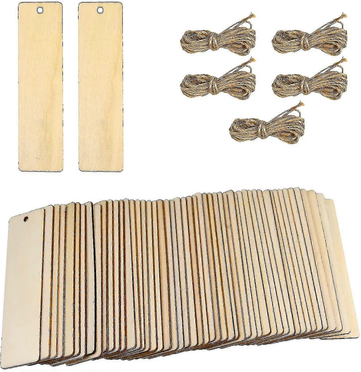 50 Pieces Blank S, Diy , 12 X 3.2cm Hanging