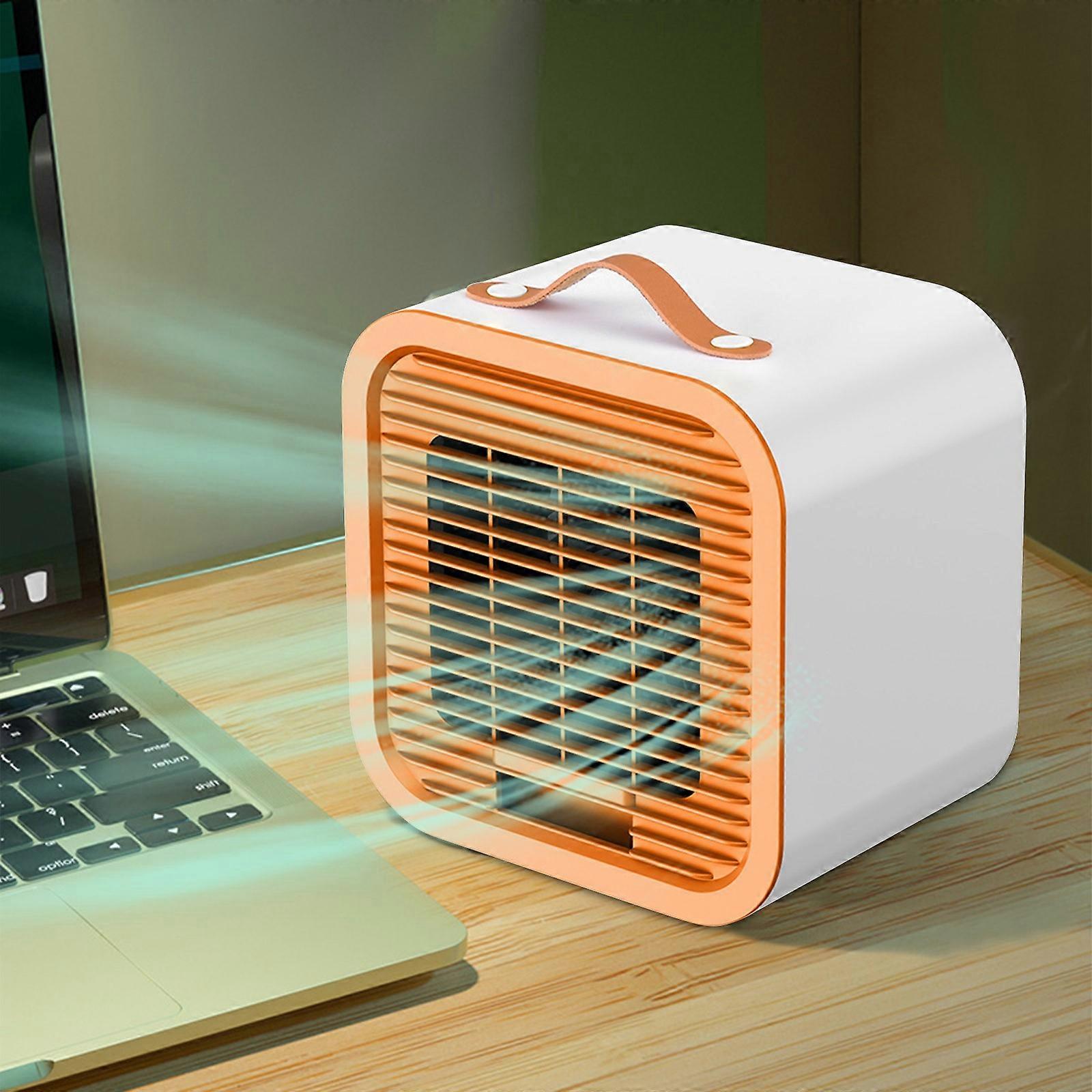2024 New Portable Desktop Fan Conditioning Fan With Ice Water Office Convenient 3-speed Desktop USB Fan Flye1154
