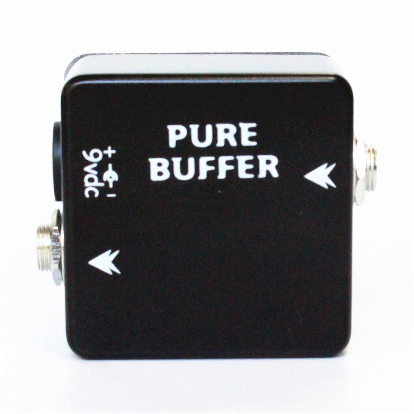 Mosky Pure Buffer Guitar Effect Pedal Professional Effect Pedal Mini Size Black