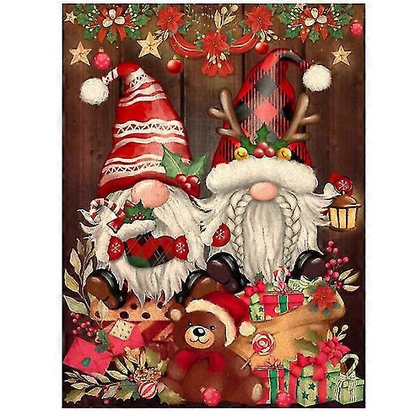 Santa's Bear Diamond Painting (30*40 Cm)
