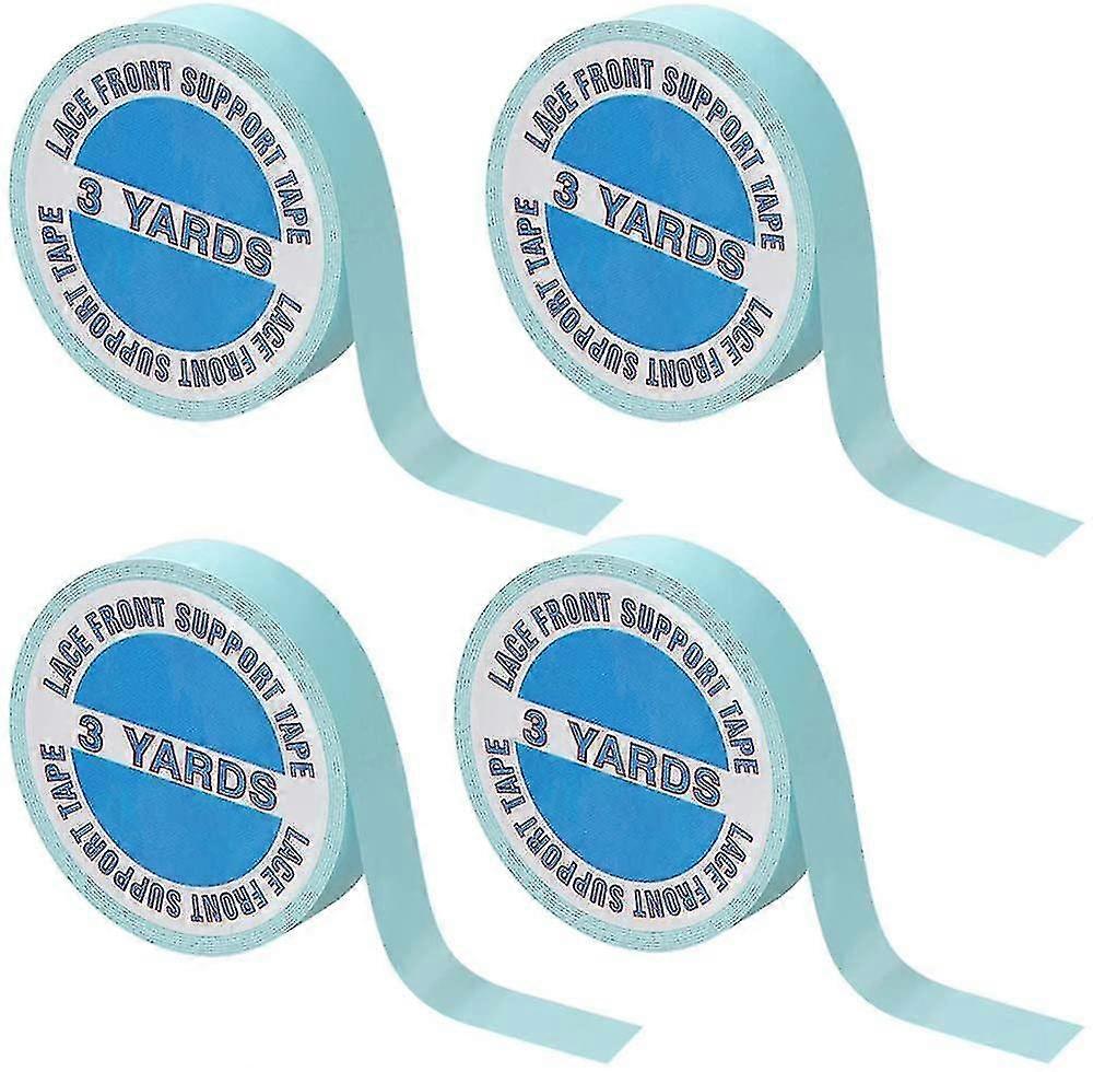 4-pack Double Sided Lace Front Wig Support Tape For Hair Extensions