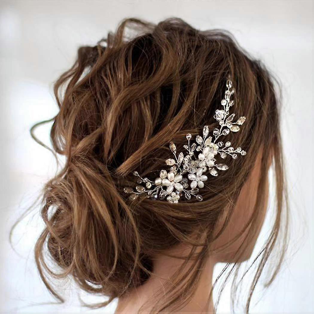 Bride Wedding Hair Comb Flower Girls Bridal Hair Accessories Hair Piece