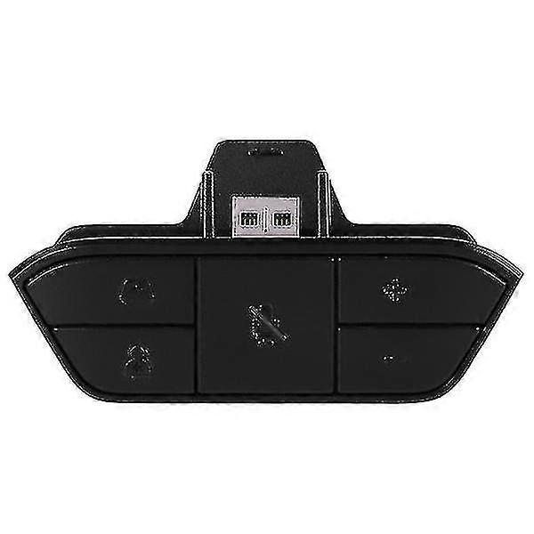 Dustproof stereo headset adapter for Xbox One with game controller and stereo audio sync