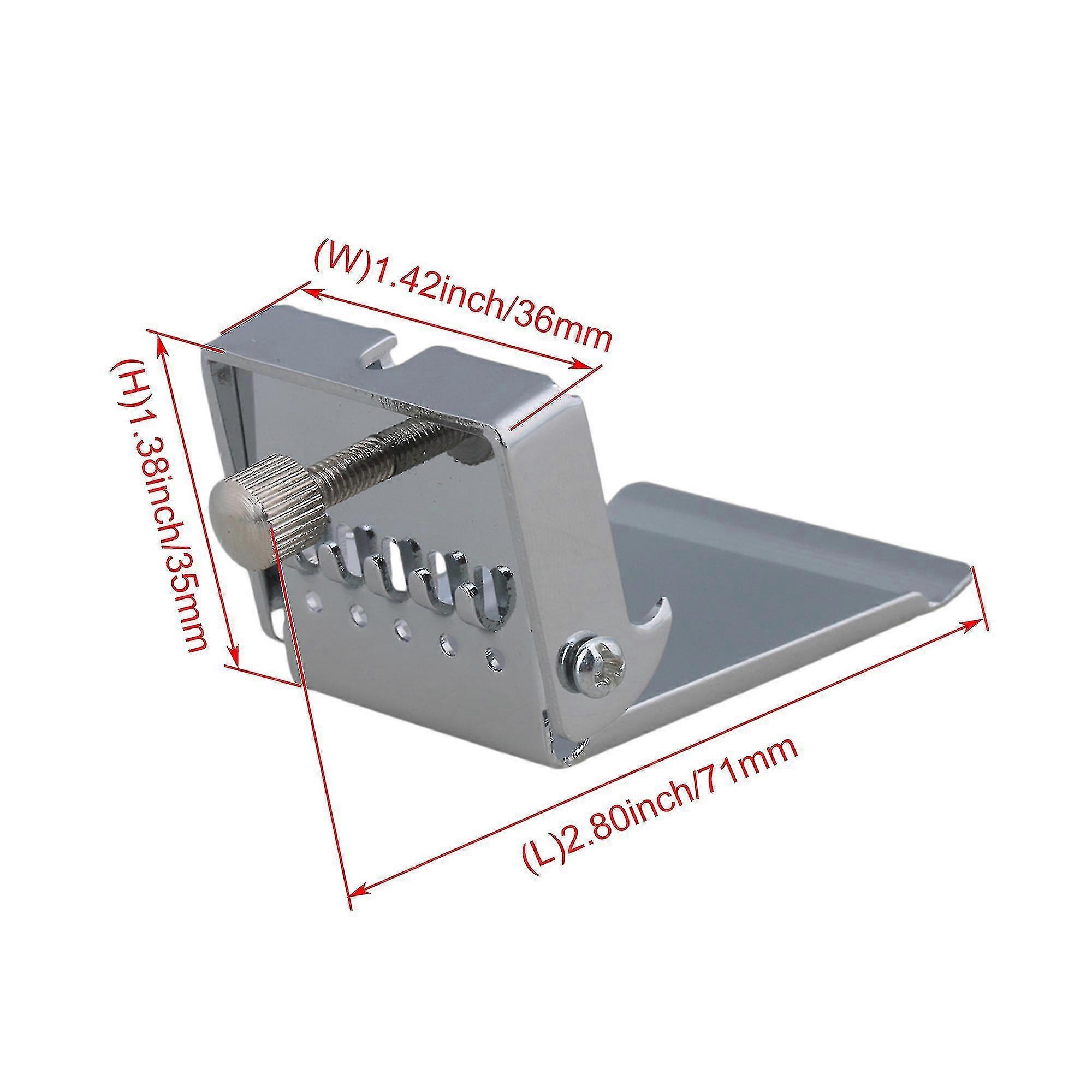 SUPVOX String Banjo Tailpiece Replacement Durable Metal Design For