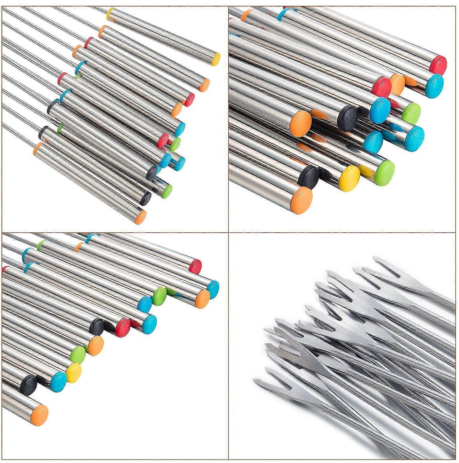 Sunvivi Electric Fondue Pot Set For Melting Chocolate