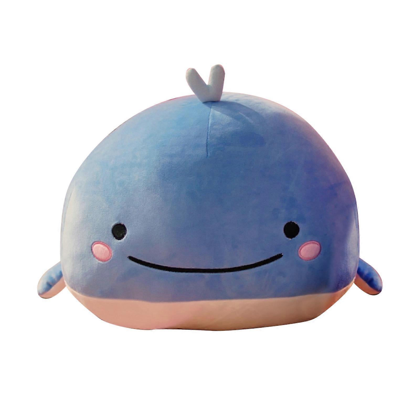 15/25/40cm Whale Plush Toy Lovely Sofa Ornament Soft Sleeping Accompany Plushies Stuffed Sea Life Doll Toy Cartoon Plush Pillow Boys Girls Gift KAESI