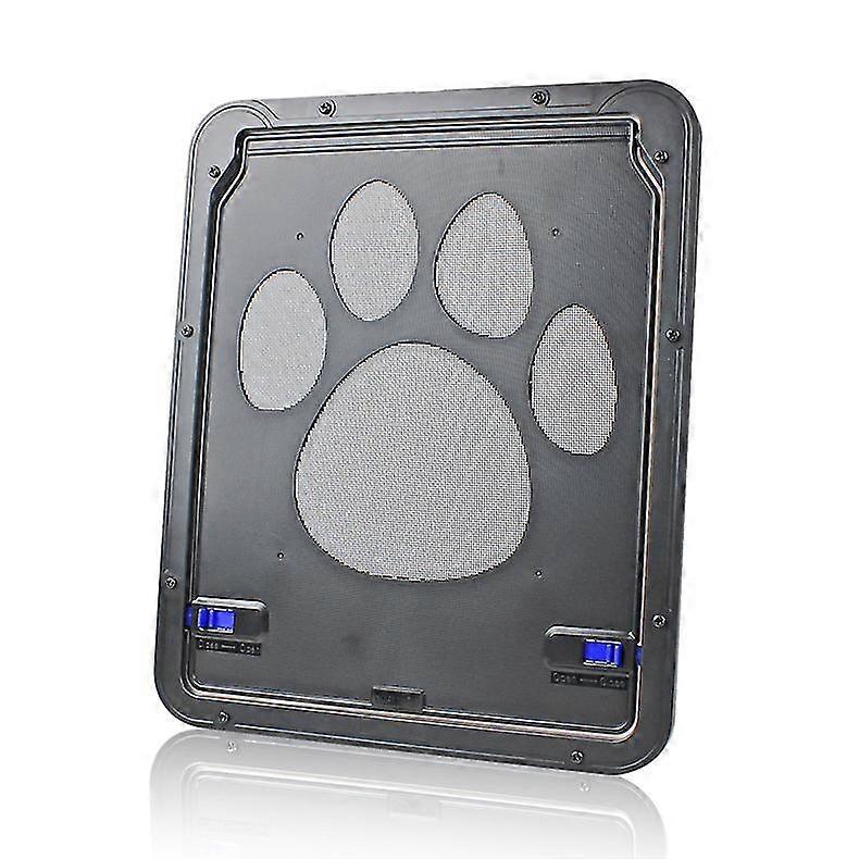 9 "× 11" Cat رفرف الحيوانات الأليفة شاشة الباب باب القط المغناطيسي قابل للقفل سهل التركيب باب متين