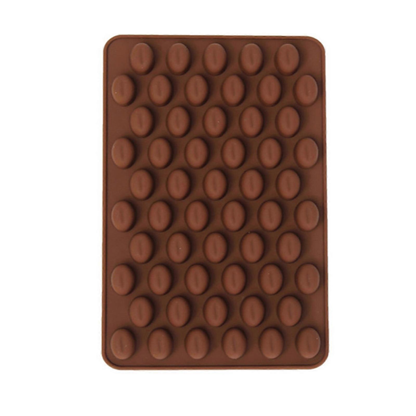 Chocolate Mold 55 Cavity Non-stick Heat Resistant Anti-deformed Fondant Cake Baking Pastry Tools for Dessert Shop KAESI