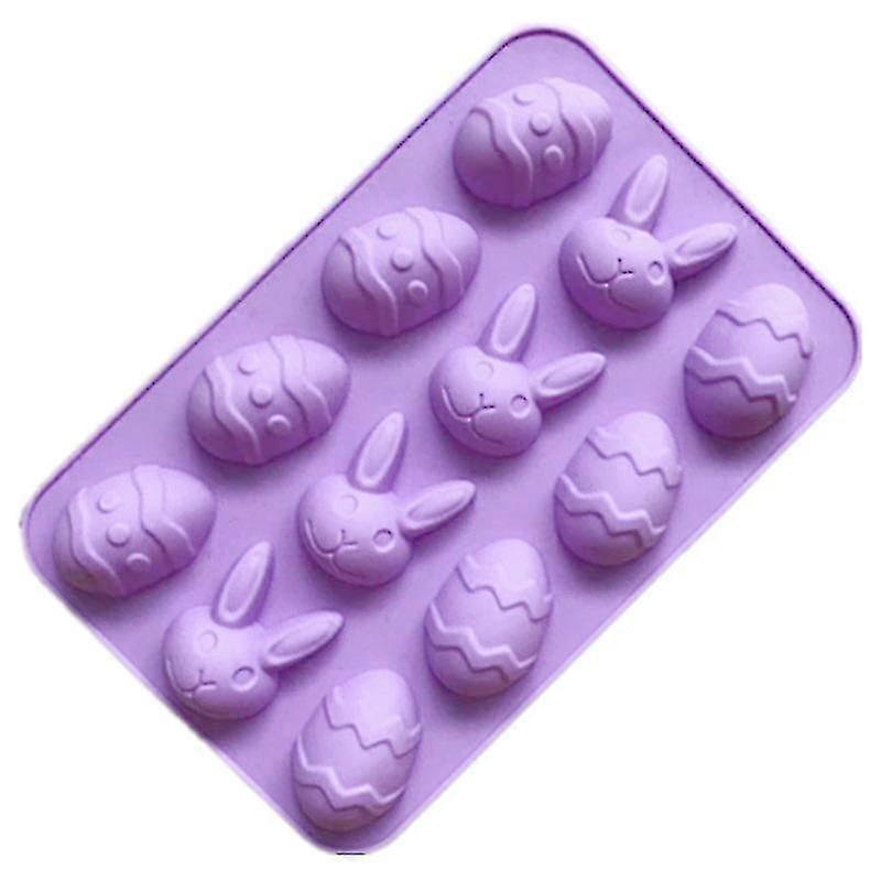 Easter Egg Mold Easter Silicone Soap Molds Chocolate Candy Molds For Soap Making