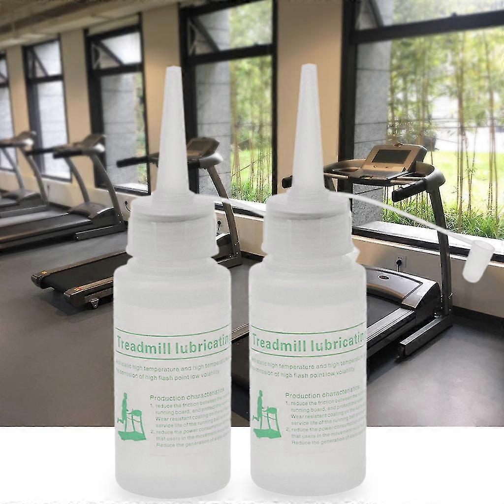 2 יחידות 50 מ"ל הליכון שמן סיכה מכונת ריצה חגורת סיכה שמן סיליקון שמן ספורט תחזוקת חדר כושר