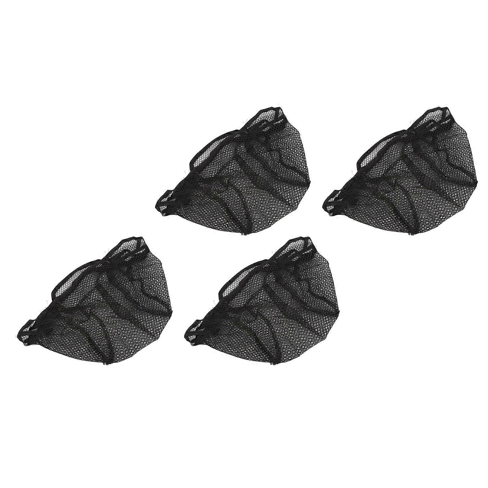 4 Pcs Mesh Wig Cap Breathable Stretchy Soft Nylon Mesh Net Stocking Wig Cap for Cosplay Costume