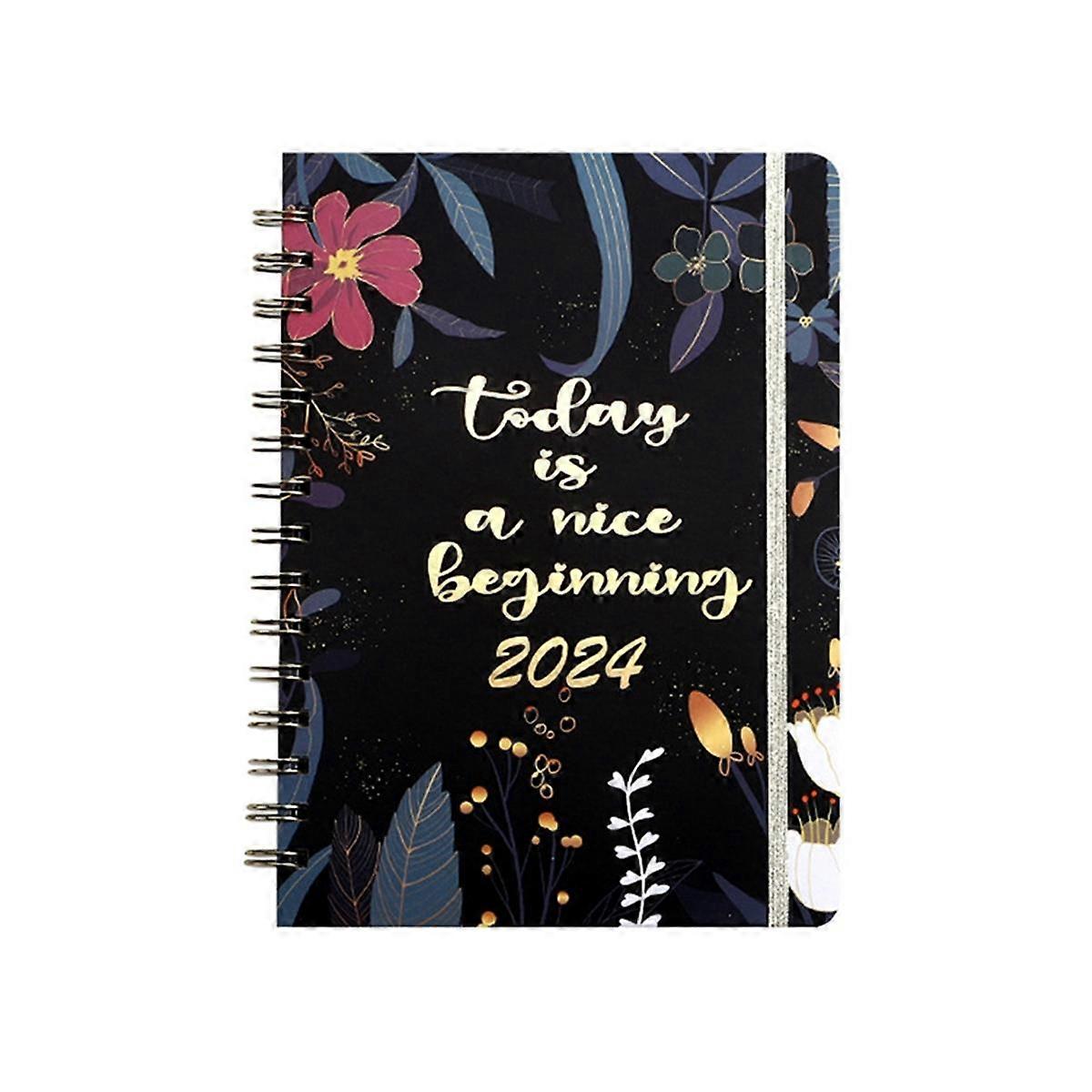 2024 Planner, Weekly Monthly Planner 2024 with Tabs, Jan - Dec 2024, Planner Weekly Planner Spiral