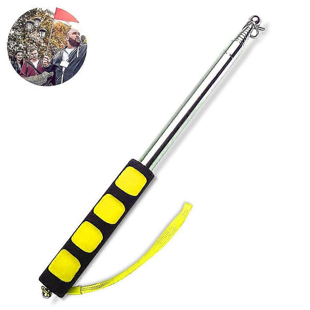 200cm Edelstahl Portable Teleskop Social Distance Stick Pointer, ausziehbarer Handheld Social Pointer Stick Messen Sie Social Distance