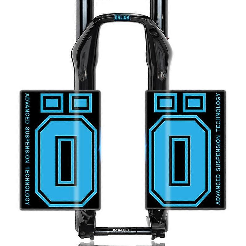 DH MTB Yokuş aşağı çatal çıkartması ön çatal çıkartması MTB bisiklet çatal çıkartmaları çıkartmaları Bisiklet Aksesuarları