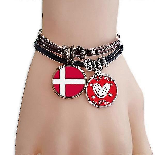 Danmarks nationella flaggarmband