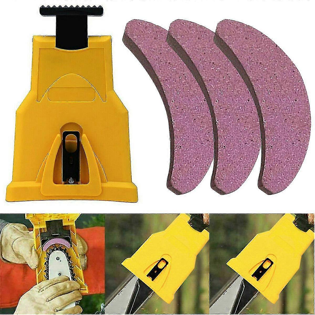 Chainsaw Teeth Sharpener Saw Chain Kit Professional Woodworking Tool