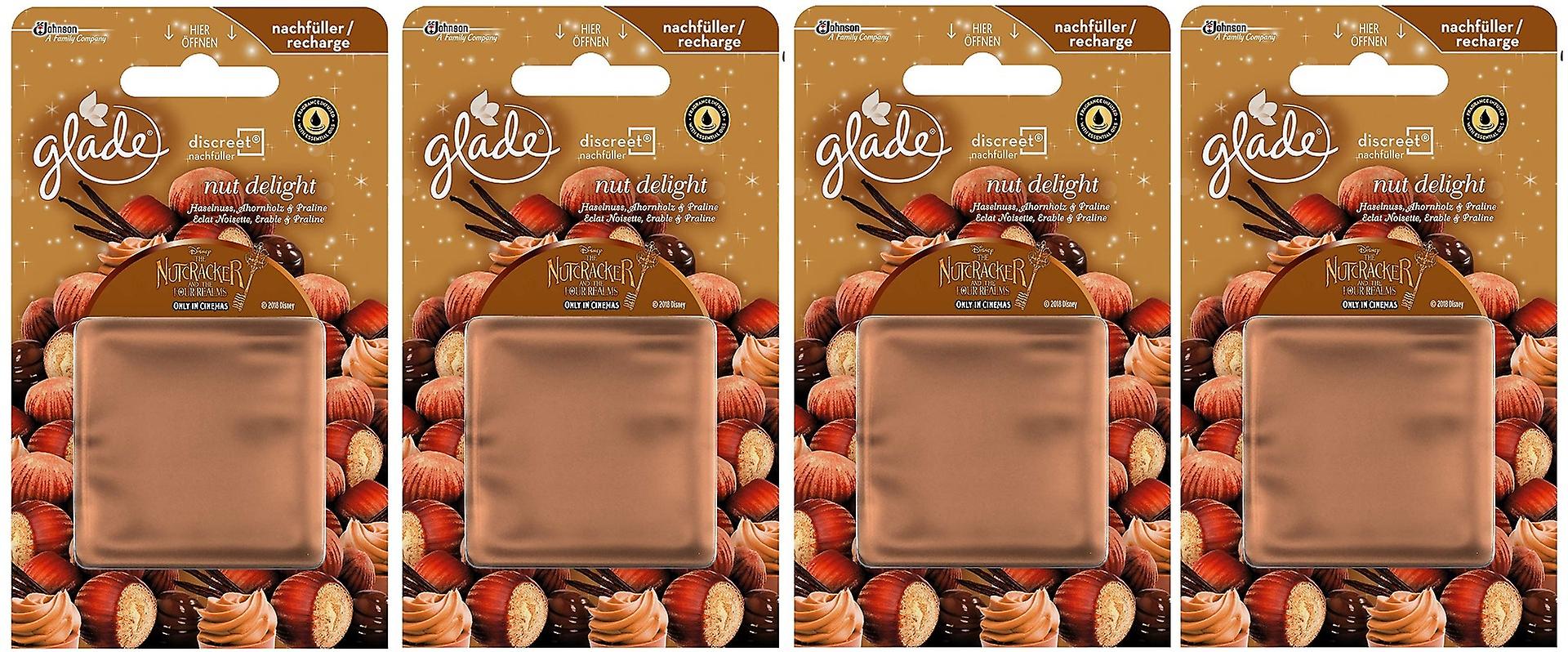 4 x 8g Glade Diskret Refills - Nut Delight