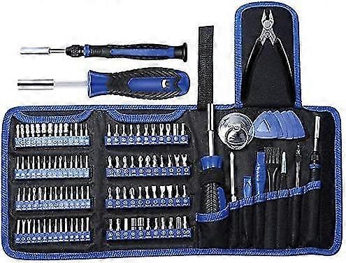 118 In 1 Professional Precision Screwdriver Set With 100 Bits Magnetic Repair Tool Kits For Game Console, Tablet, Pc, Macbook, Watches