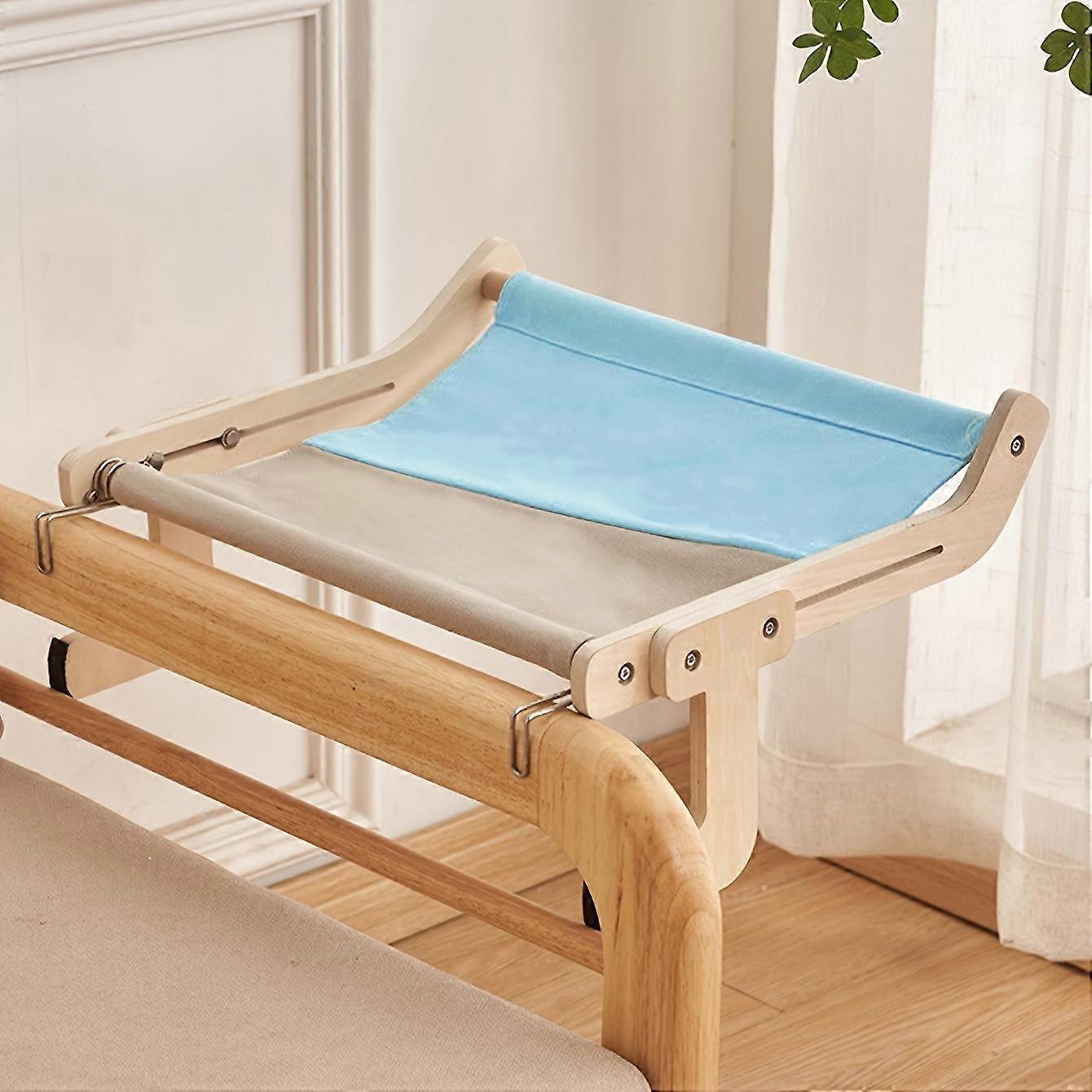 Polyester Hammock Bed for Cats - Elevated Cat Swing with Polyester Fiber Fill, Durable Hanging Pet Cot for Indoor Use, Versatile Cat Lounger with Spec