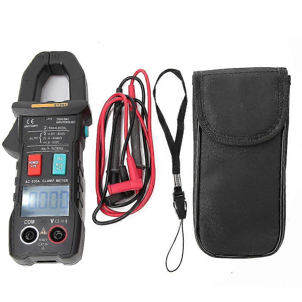 Digital Current Multimeter ANENG ST203 4000 Counts Full Intelligent Automatic Range (Black)