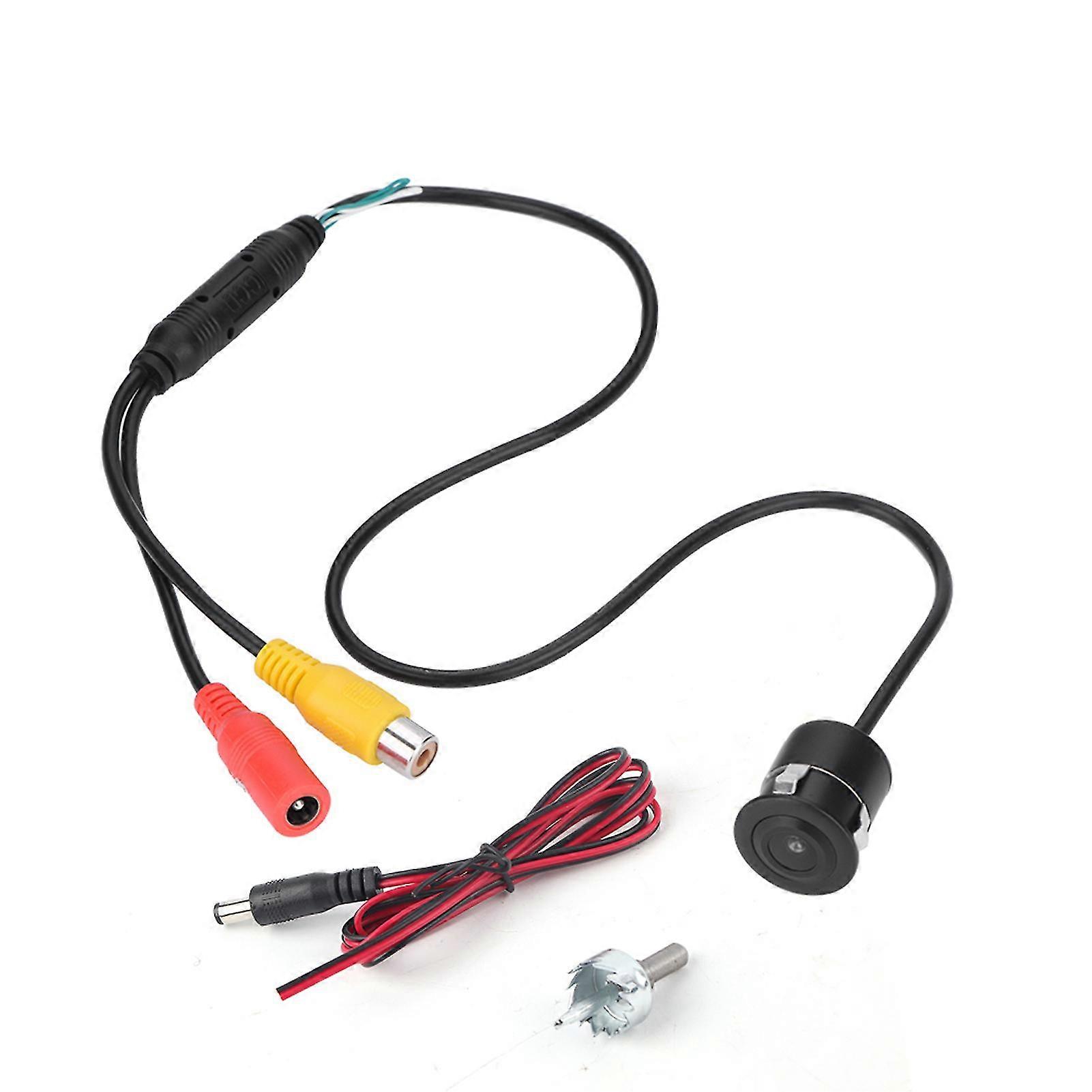 Car CCTV CCD Camera Mini Color Waterproof Wired 170 Wide Angle