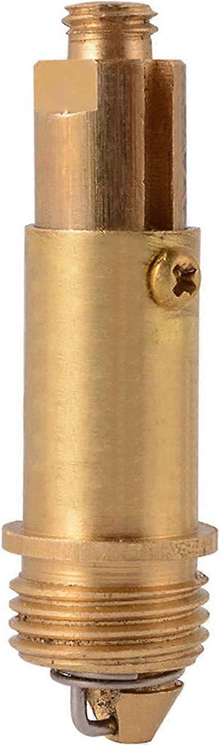 Brass drain plug for bathroom sink