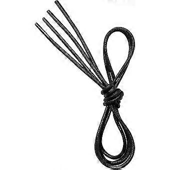 Waxed Round Shoelaces For Dress Shoes, 2.5mm Thin Business Oxford Desert/ Boot Ankle Boots Laces For Women Or Men-ZZY