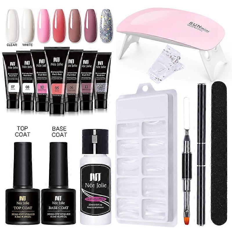 Gel-Kit / Polygel mit UV-Lampe