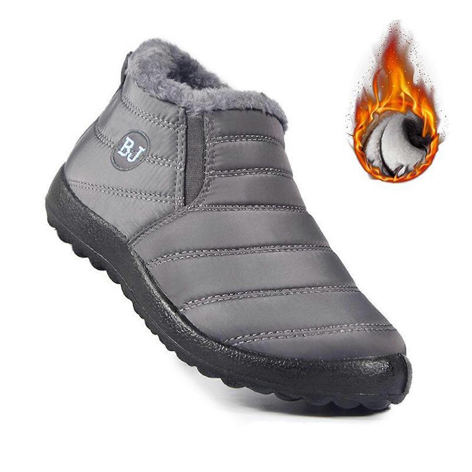 Womens Boots - Waterproof Shell Insulated Snow Boot - Comfortable Non-Slips Winter Shoes