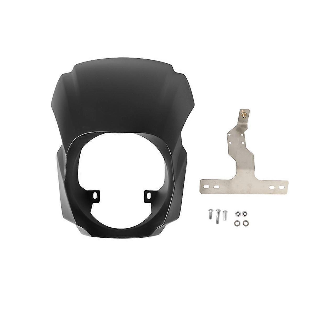 Motorrad Mattschwarz Frontscheinwerfer Verkleidung Maske für Softail Breakout FXBRS 114 FXBR 107 2018-2022