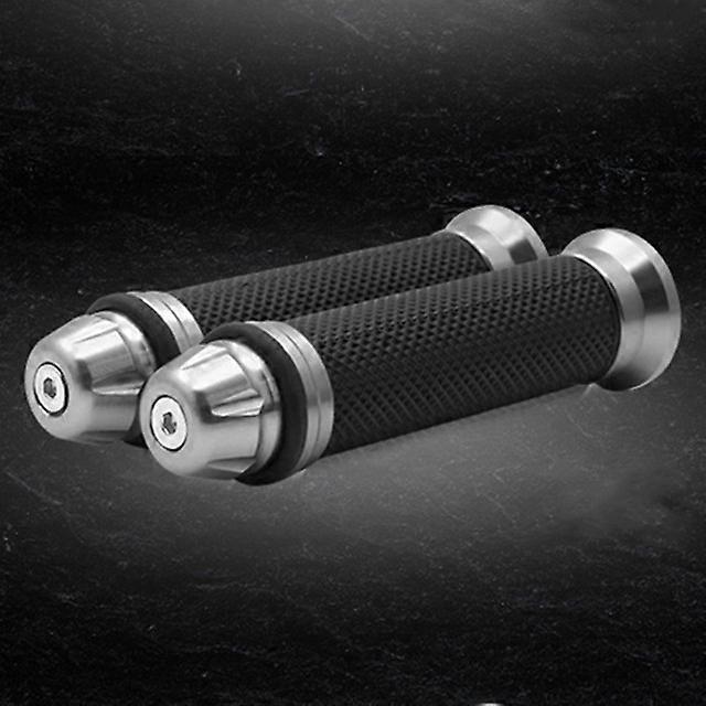 1 Pair Anti-Slip Motorcycle grips hand Handlebar Bar Grips Bicycle Rubber Motorcycle Mountain Cycle Handle Handlebar Bar Grips
