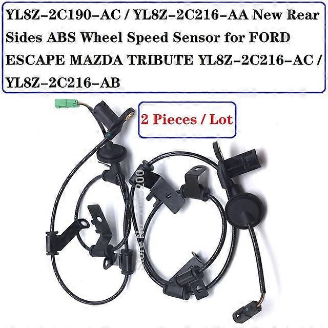YL8Z-2C190-AC/YL8Z-2C216-AA νέος αισθητήρας ταχύτητας τροχών ABS πίσω πλευρών για το FORD ESCAPE MAZDA TRIBUTE YL8Z-2C216-AC/YL8Z-2C216-AB