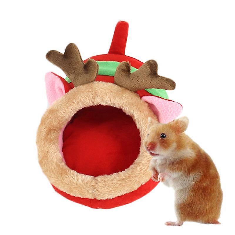 Små dyr seng til marsvin vaskbar giraf form tilbehør tunnelpose til pindsvin forsyninger