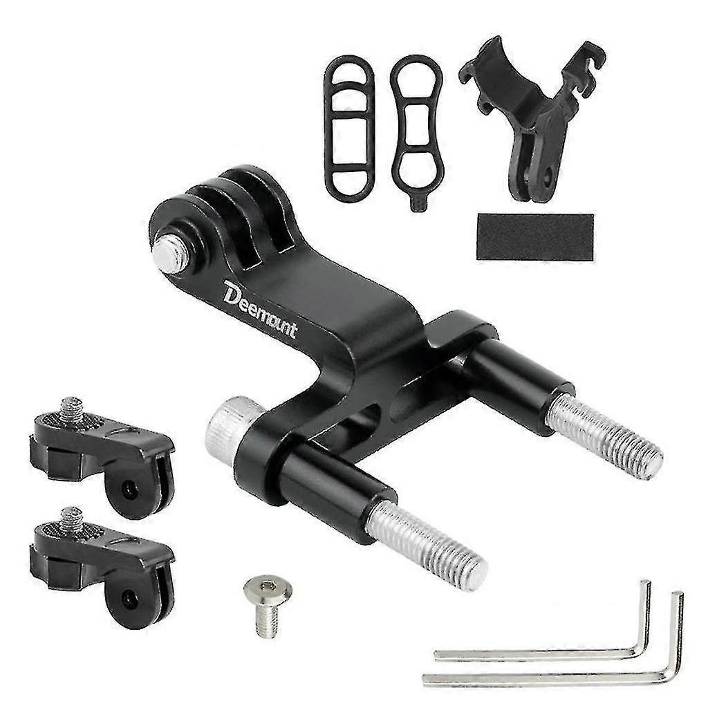 Bicycle Front Light Flashlight Holder Fork Mount Bracket Camera Mount Holder