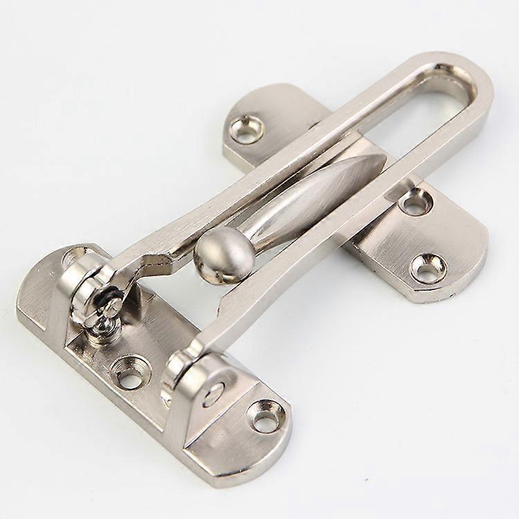 2Pack Security Door Latch Steel Window Guard Lock Front Door Without Chain Latch Lock