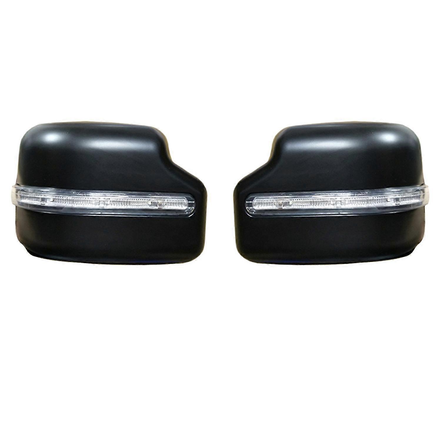 Car Rear View Mirror Cover Side Wing Mirror Cap Shell With Turn Signal Light For Jimny Jb64 Jb74 20