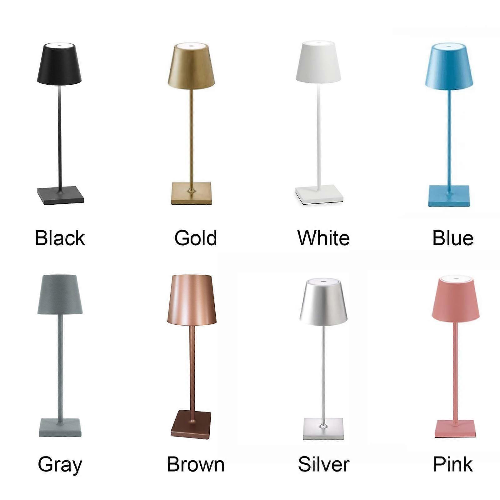 2023, Lampe de lecture sans fil pour décor de restaurant de bar en aluminium acrylique créatif 38 x 10 cm Lumière LED pour les soins oculaires