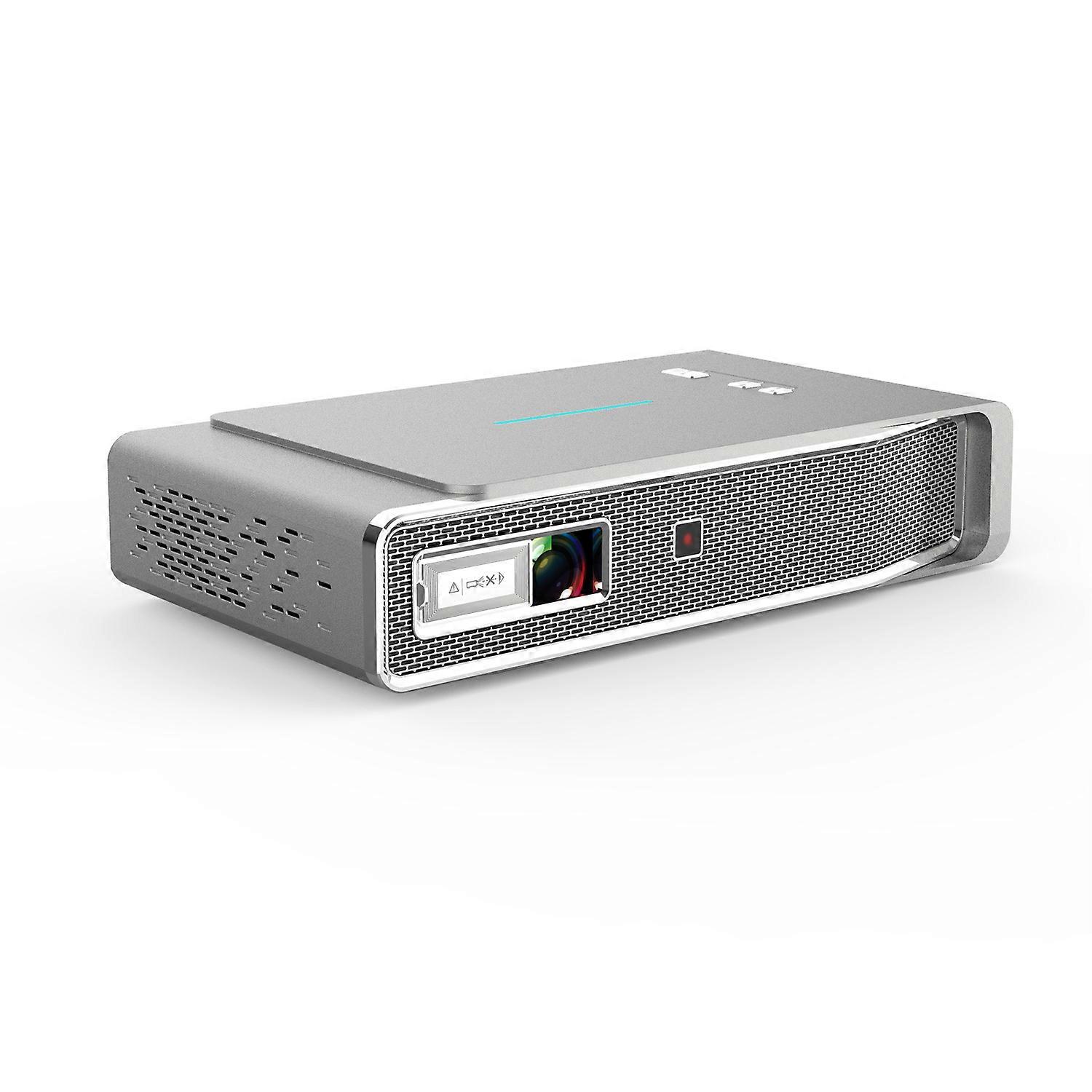 Toumei V5 video projector - With 3D playback function, DLP projection technology, Dolby panoramic sound - gray