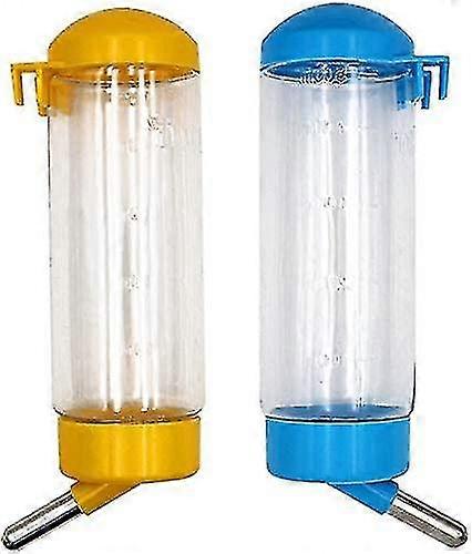 Set Of 2 Bottles Of Automatic Water To Hang For Hamster, Rabbit, Guinea Pig, Anti-drop, 453.6 G, Random Color