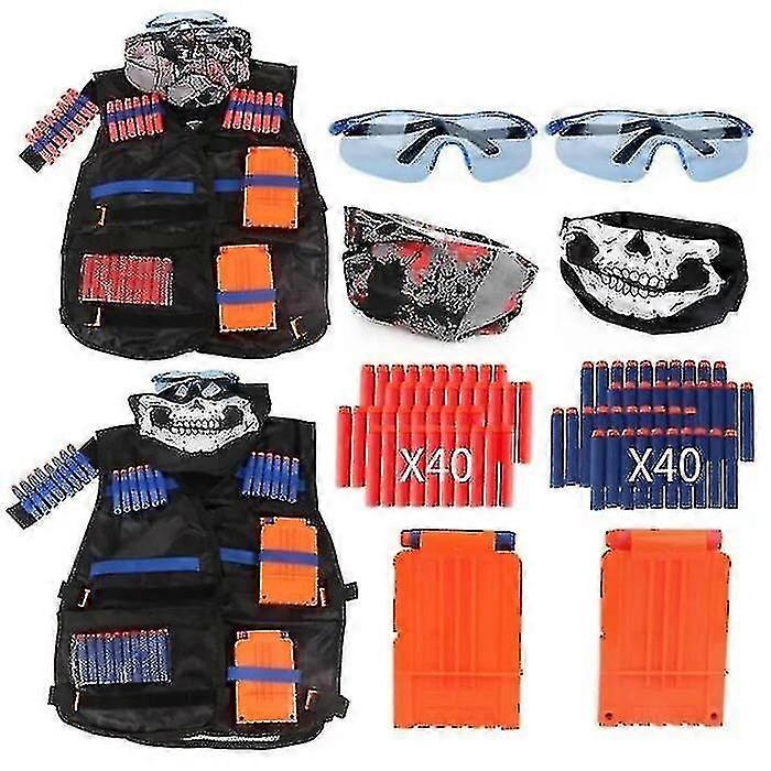 2er Pack Taktische Weste Spielzeug Nerf N-Strike Elite
