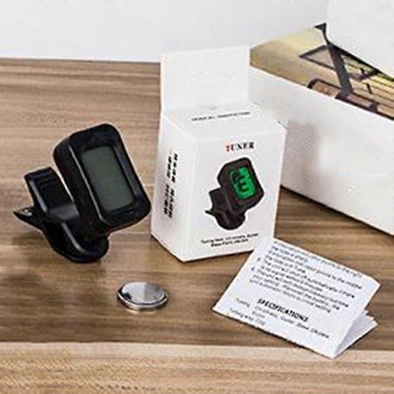 Foldable Electric Portable Violin Ukulele Digital Clip-on Universal Guitar Tuner