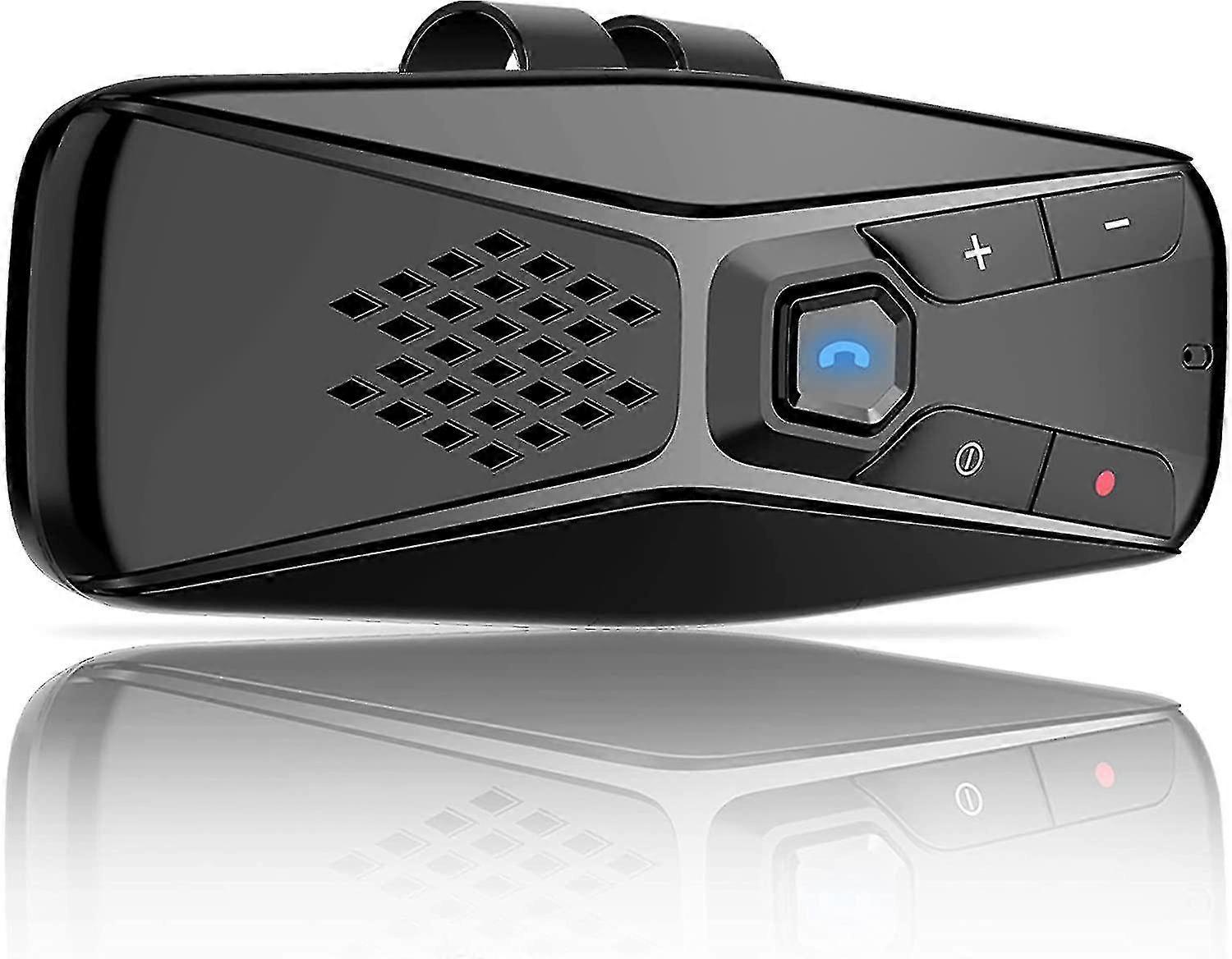 GPS命令、音楽、ノイズキャンセリング、AutとポータブルBluetooth 5.0ハンズフリーカーキット