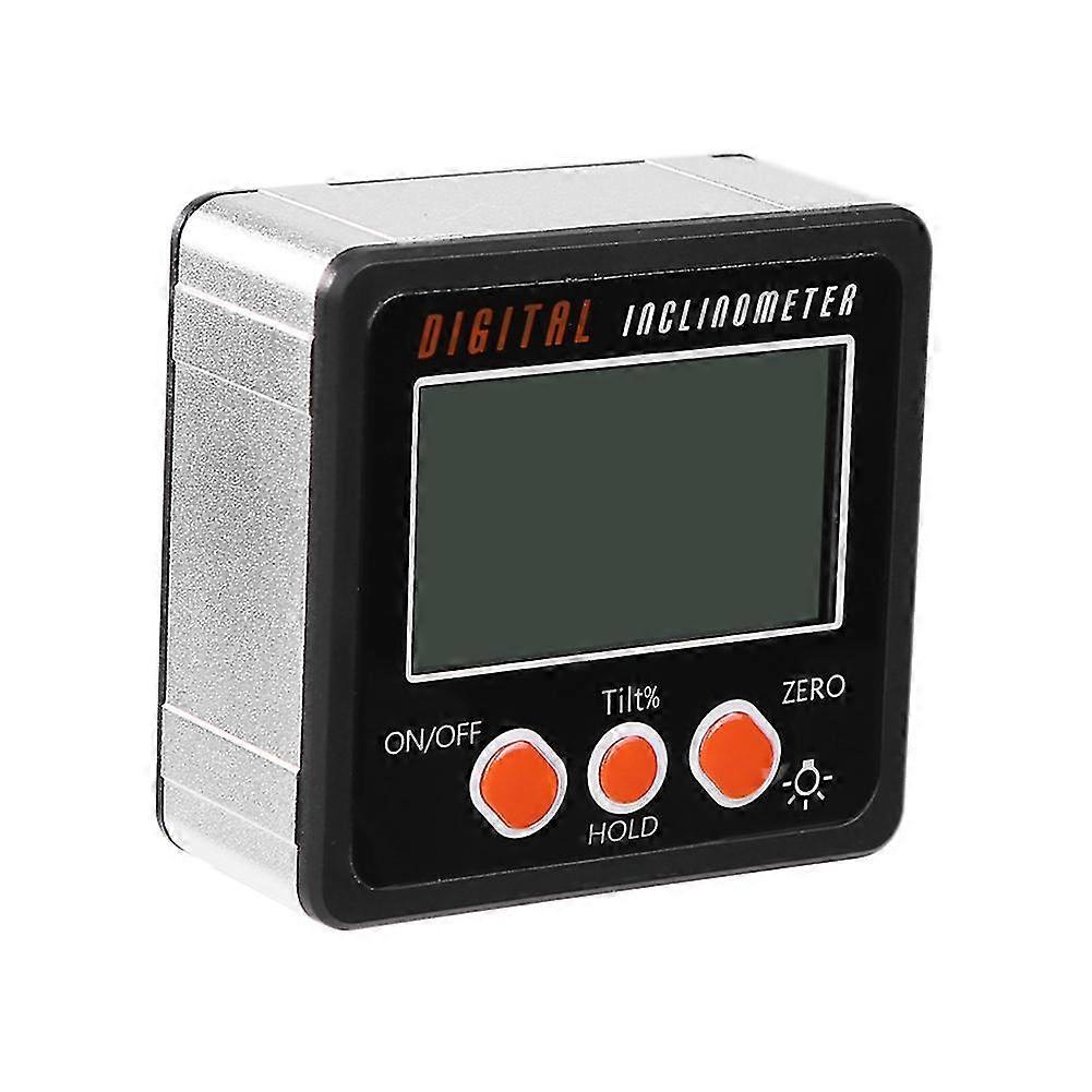 Precision Digital Protractor Gauge Level Angle Finder Inclinometer Magnet Base