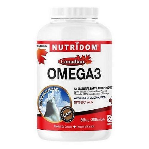 Nutridom Omega 3 Seal,500 Mg,300 Softgels