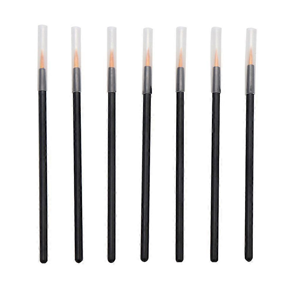 50ks Jednorázový Tenký Oční Linky Štětec Oční Make-up Štětec Aplikátor Make-up Oční Linka Hůlky Make-up Nástroj Pro Ženy (Černá)
